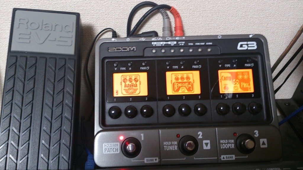 Zoom G3 マルチエフェクター