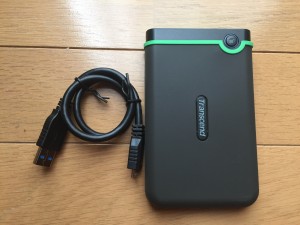 Transcend USB3.0/2.0 2.5インチ ポータブルHDD 2TB
