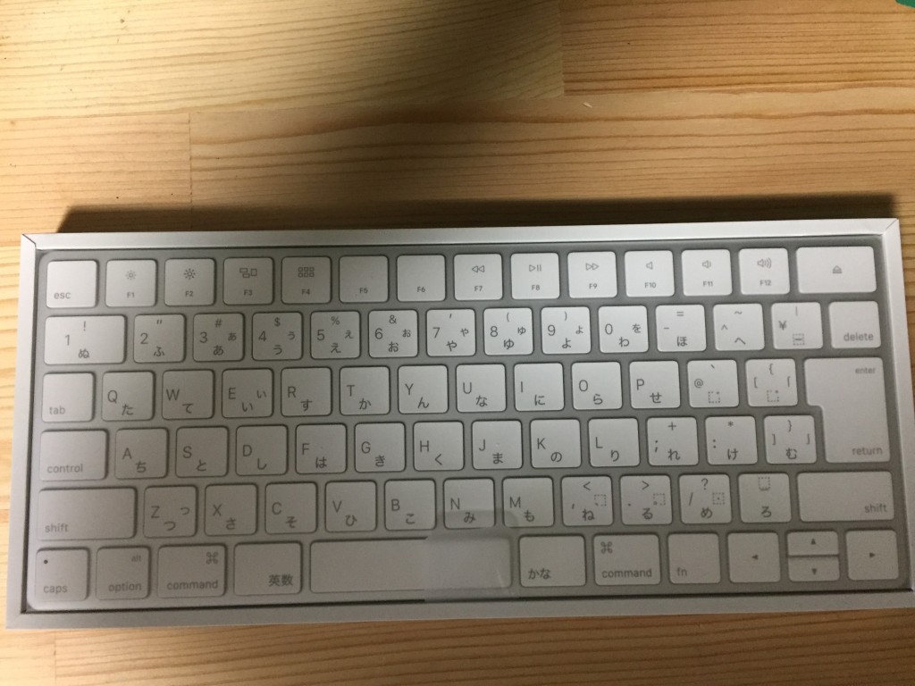 Apple Magic Keyboardは、やはりMacと相性抜群